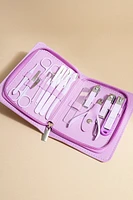 Nails Embroidered Fuzzy Manicure Kit