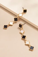 Joan Clover Linear Drop Earrings