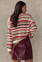 Kay Faux Leather Mini Skirt