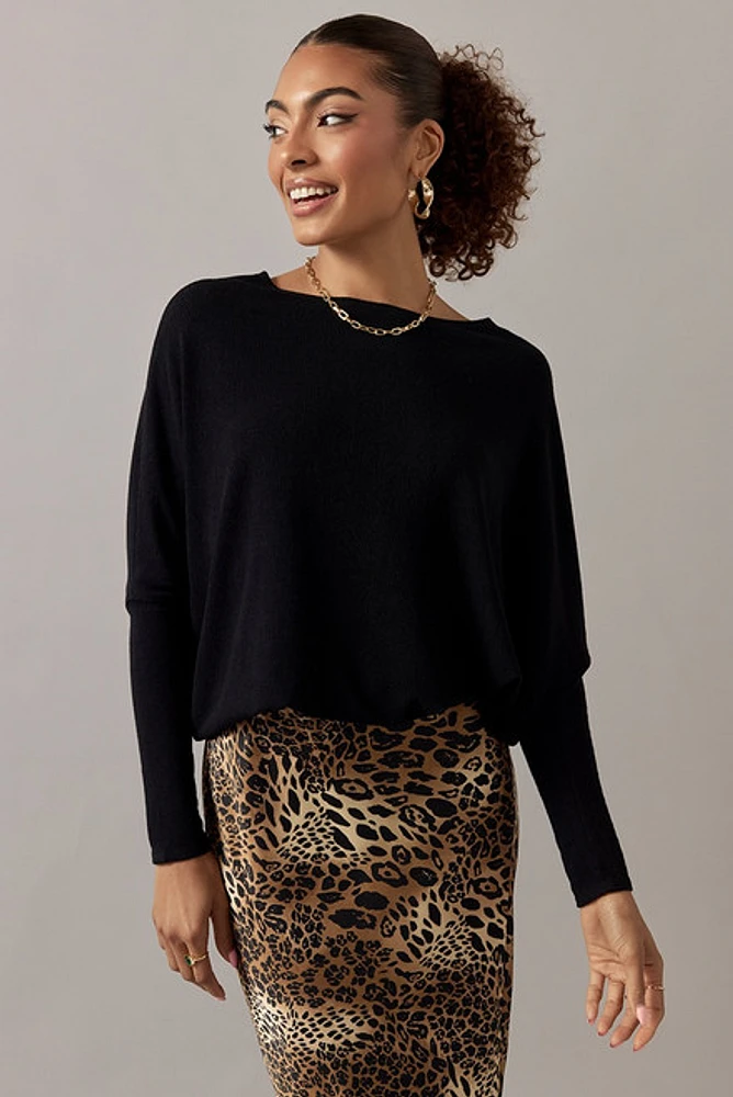 Josie Long Sleeve Dolman Top