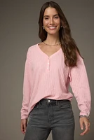 Shirley Henly Textured Knit Top