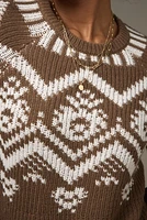 Marilyn Fairisle Pullover Sweater