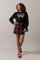 Betty Intarsia Bow Pullover Sweater