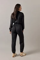 Lucia Zip Upper Cinched Waist Jumpsuit