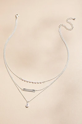 Sabrina Multiple Pendant Layered Necklace