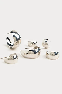 Hello Franki Chunky Hoop Set Earrings for girls