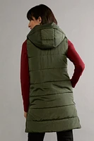 Marian Long Puffer Vest