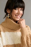 Brenda Turtleneck Chenille Pullover Sweater