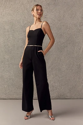 Angie Sweetheart Strappy Jumpsuit