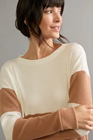 Lynn Color Block Long Sleeve Top