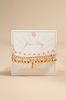 Your Story Love Carded Layered Bracelet