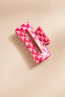 Lorrin Heart Print Claw