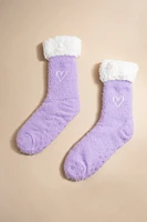 Alana Heart Slipper Socks