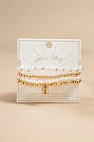 Your Story Strength Carded Layered Bracelet
