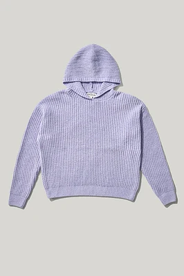 Hello Franki Oversized Hooded Sweater for girls