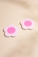 Stacy Pink Flower Car Coaster