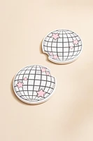 Jain Disco Ball Car Coasters