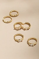 Arlene Gold Hoop Earring Set