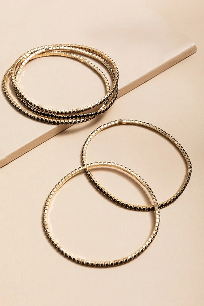 Maggie Cupchain Stretch Baracelet Set