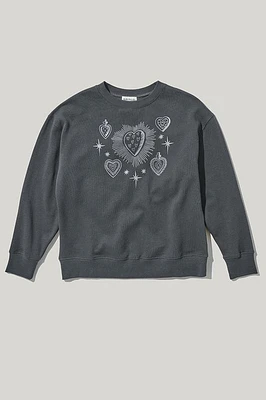 Hello Franki Stars And Hearts Sweatshirt for girls