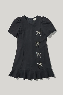 Hello Franki Scuba Bow Dress for girls