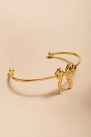 Dana Gold Bow Cuff Bracelet