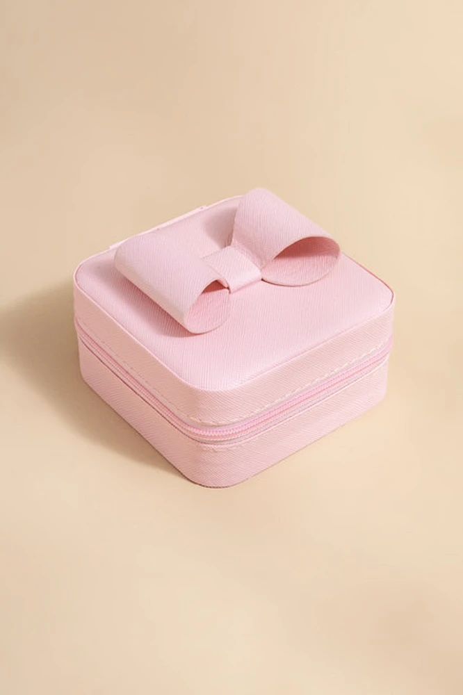 Travel Bow Jewelry Box