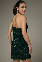 Sherri One Shoulder Sequin Mini Dress