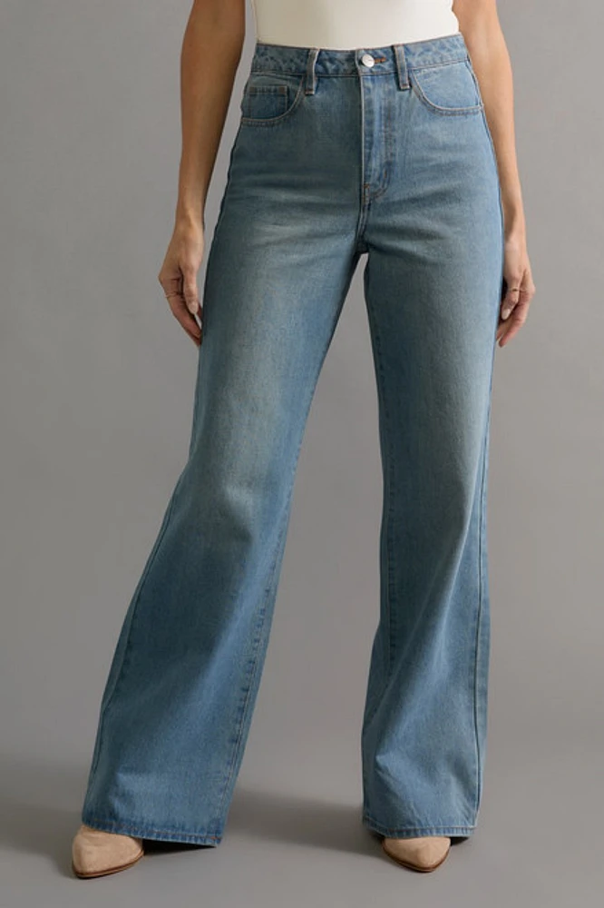 Julia High Rise Flare Denim Jeans