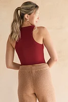 Katie High Neck Cami