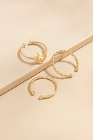 Good Luck Babe Adjustable Cowgirl Ring Set