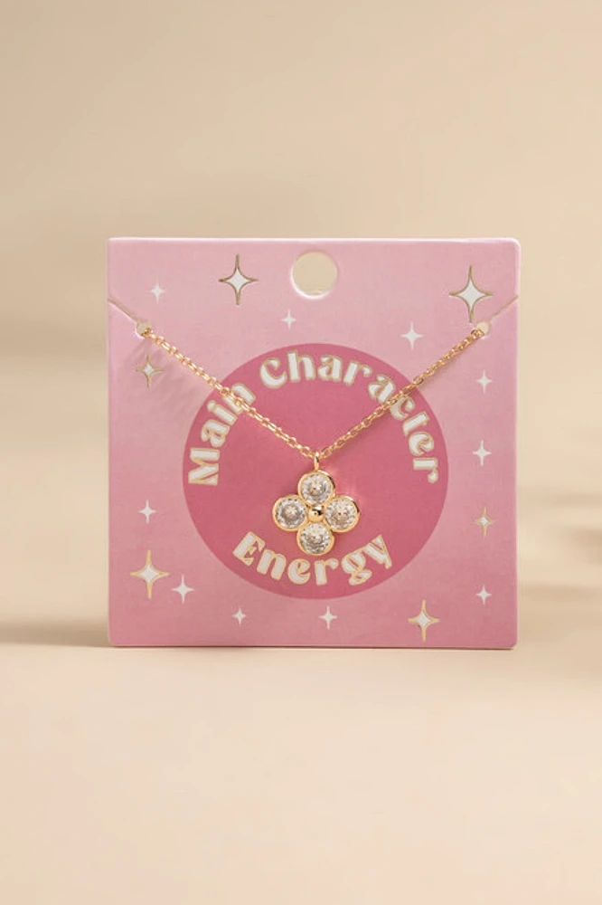 Main Character Energy Boxed Carded Necklace