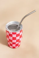 Susan Checkered 2oz Tumbler