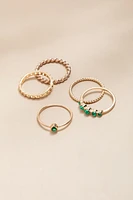 Kerry Mixed Style Ring Set