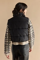 Kasey Nylon Quilted Puffer Vest