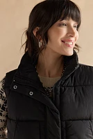 Kasey Nylon Quilted Puffer Vest