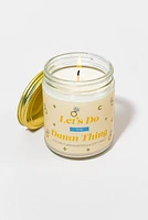 Let's Do The Damn Thing Coconut Sandalwood Jar Candle 9oz