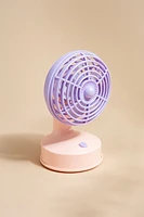 Mary Two Tone Plastic Table Fan