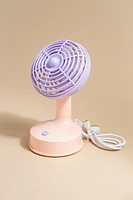 Mary Two Tone Plastic Table Fan