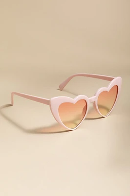 Elisabeth Oversized Heart Sunglasses