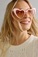 Elisabeth Oversized Heart Sunglasses