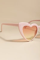 Elisabeth Oversized Heart Sunglasses