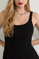 Vanessa Scoop Neck Sequin Romper