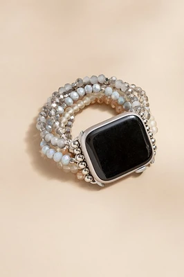 Brenda Glass Beaded Watch Band Bracelet