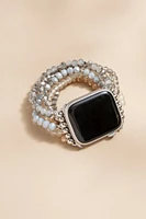 Brenda Glass Beaded Watch Band Bracelet