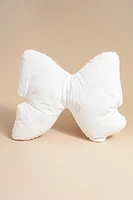 Jenny Pink Bow Shaped Throw Pillow