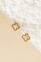 Fay Stainless Steel Clover Stud Earrings