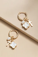 Alexis Mixed Charm Drop Earrings