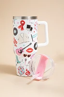 Karrie Popstar Icon Pattern 40oz Tumbler