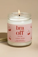 Bra Off Cherry Bomb 9oz Scented Candle Jar